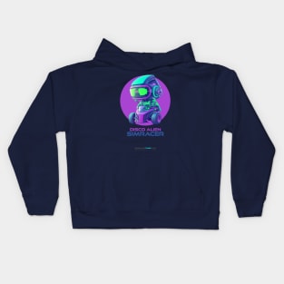 Disco Alien Simracer Kids Hoodie